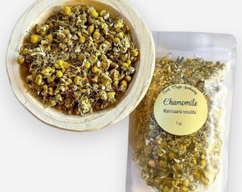 Aromatic Whole Chamomile Blossoms Loose Herb - apothecary grade - craft and spellwork