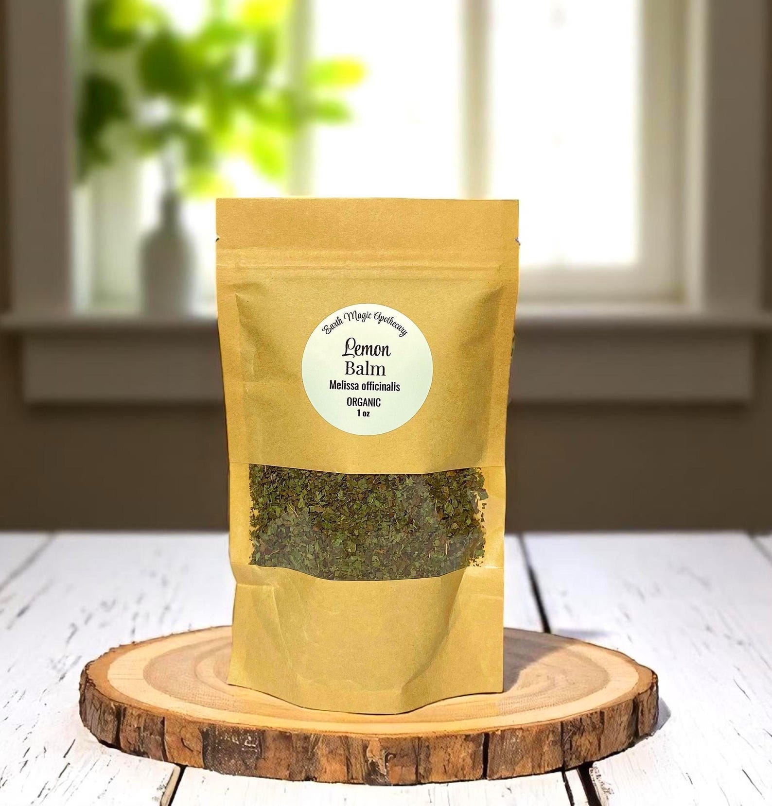 Etsy Organic Lemon Balm Loose Bulk Herb product image