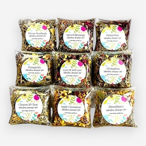Intention Simmer Pot Mini Kits Herbal Infusion Simmering Stovetop Potpourri Gift Box Sampler