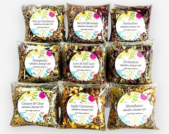 Intention Simmer Pot Mini Kits Herbal Infusion Simmering Stovetop Potpourri Gift Box Sampler