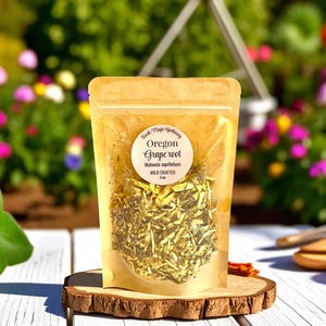 Oregon Grape Root Wildcrafted, 1oz, 2oz, 4oz, Natural Bulk Herbs