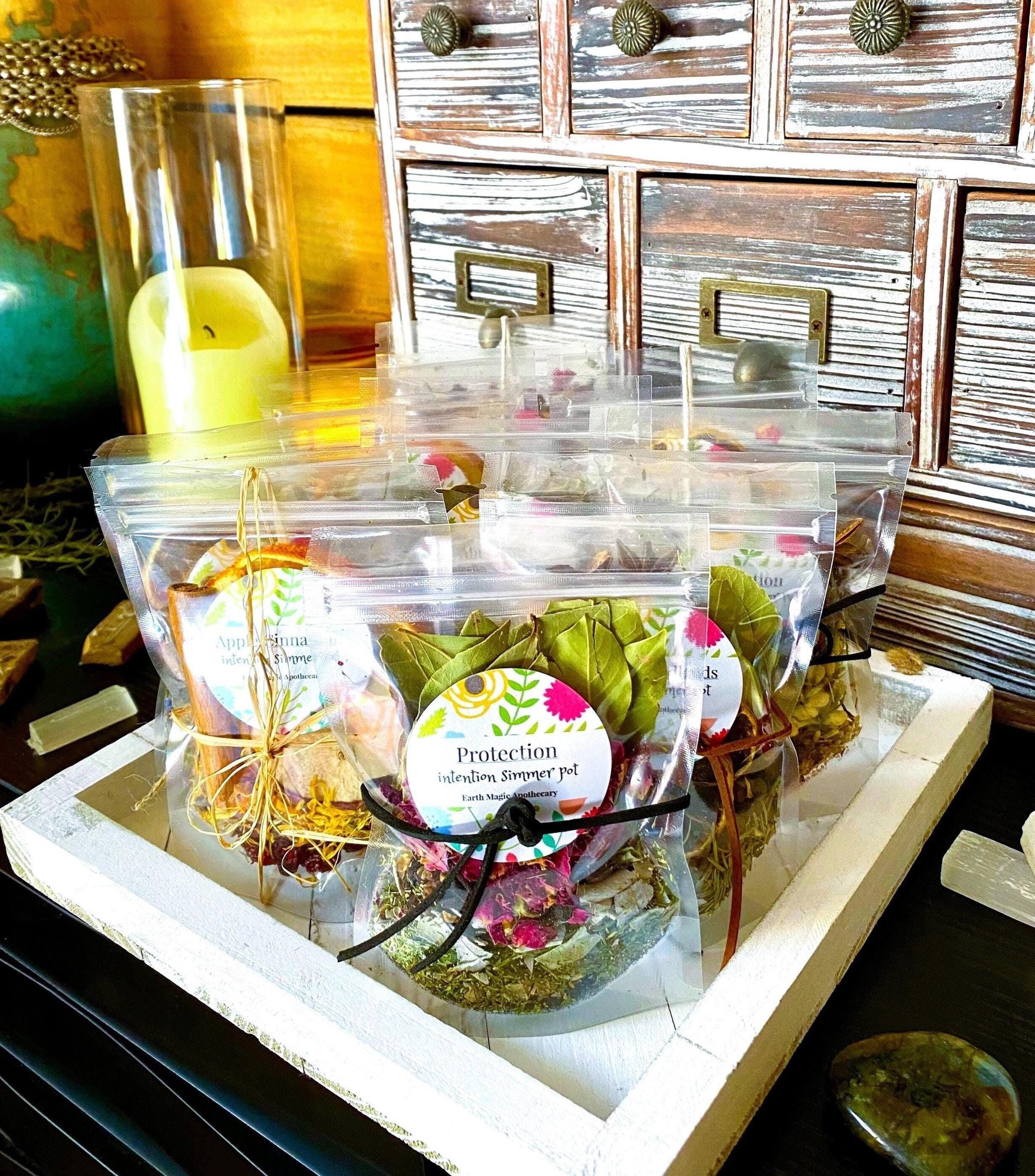 Intention Herb Simmer Pot Kits Dried Fruits Ritual Herbal Simmering Pots