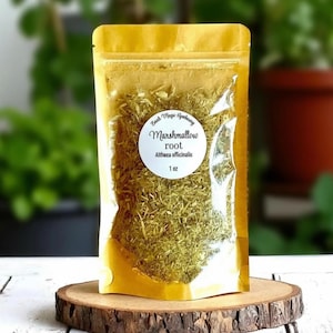 Cut and Sifted Marshmallow Root (Althaea officinalis) – Dried Herb for Apothecary