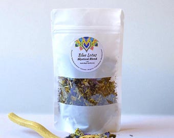 Organic Blue Lotus Dream Herbal Tea Blend with Butterfly Pea