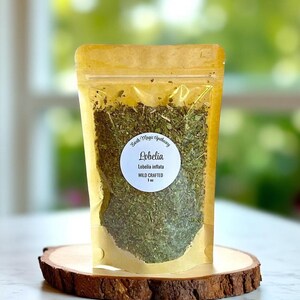 Wildcrafted Lobelia Herb (Lobelia Inflata)