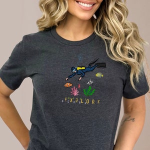 Scuba Diving Shirt Scuba Diver Gift Explore Scuba Diver Shirt Gifts For Divers Diving Shirt