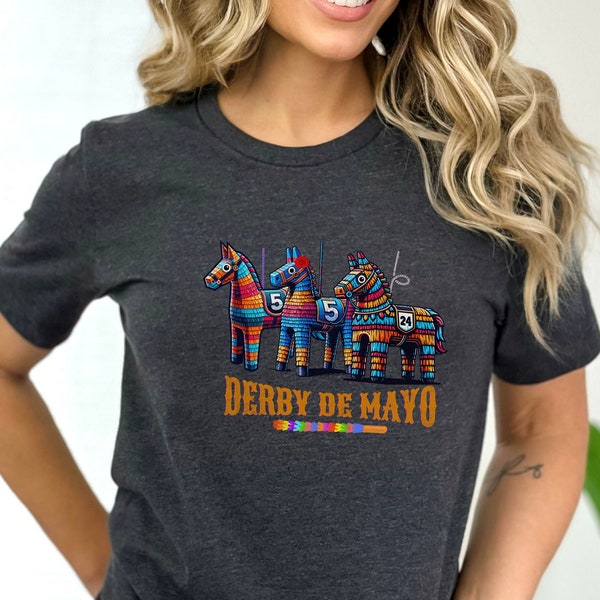 Pinata Derby Shirt Funny Derby shirt Cinco de Mayo Shirt Horse Racing Derby Vibes Shirt Pinata racing Shirt Funny Kentucky Derby tee