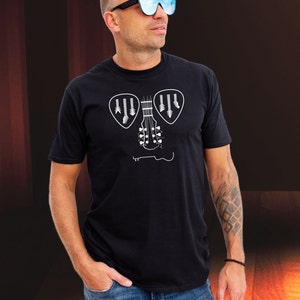 Acoustic Guitar T-Shirt Musician Funny Tee Guitar Player Gift Shirt Guitar Lover Music Lover Shirt Guitar Teacher Gift Acoustic Guitar Tee