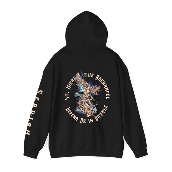 トップス SAINT MICHAEL HOODIE ARCH SAINT / BLACK Saint MXXXXXX Arch saint hoodie | BLACK | SEVENSTORE