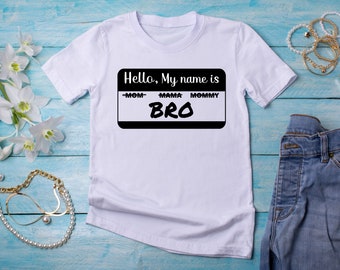 Mama Mommy Mom Bro T-shirt, Mom Life Shirt, Funny motherhood tee, Blessed Mom tshirt, Cute shirt for mother