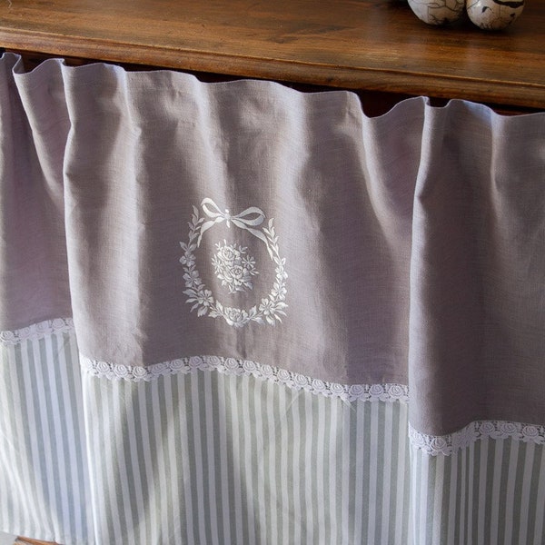 Under Sink Curtain Etsy UK