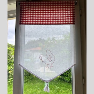 Country-style linen breeze block