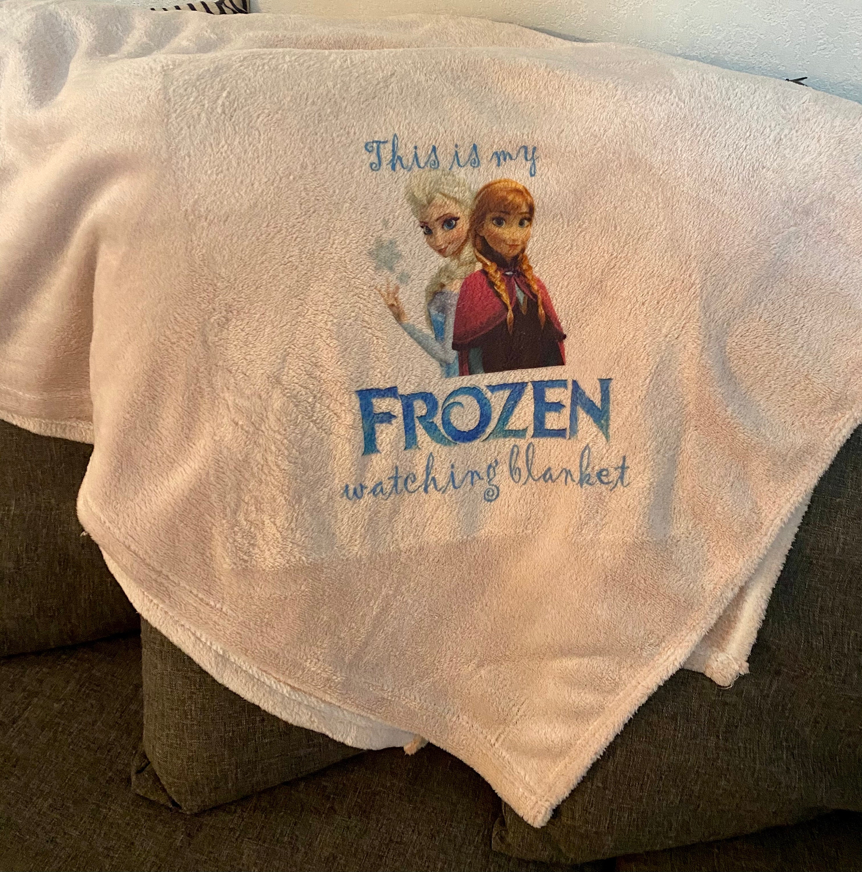My Frozen Blanket Etsy