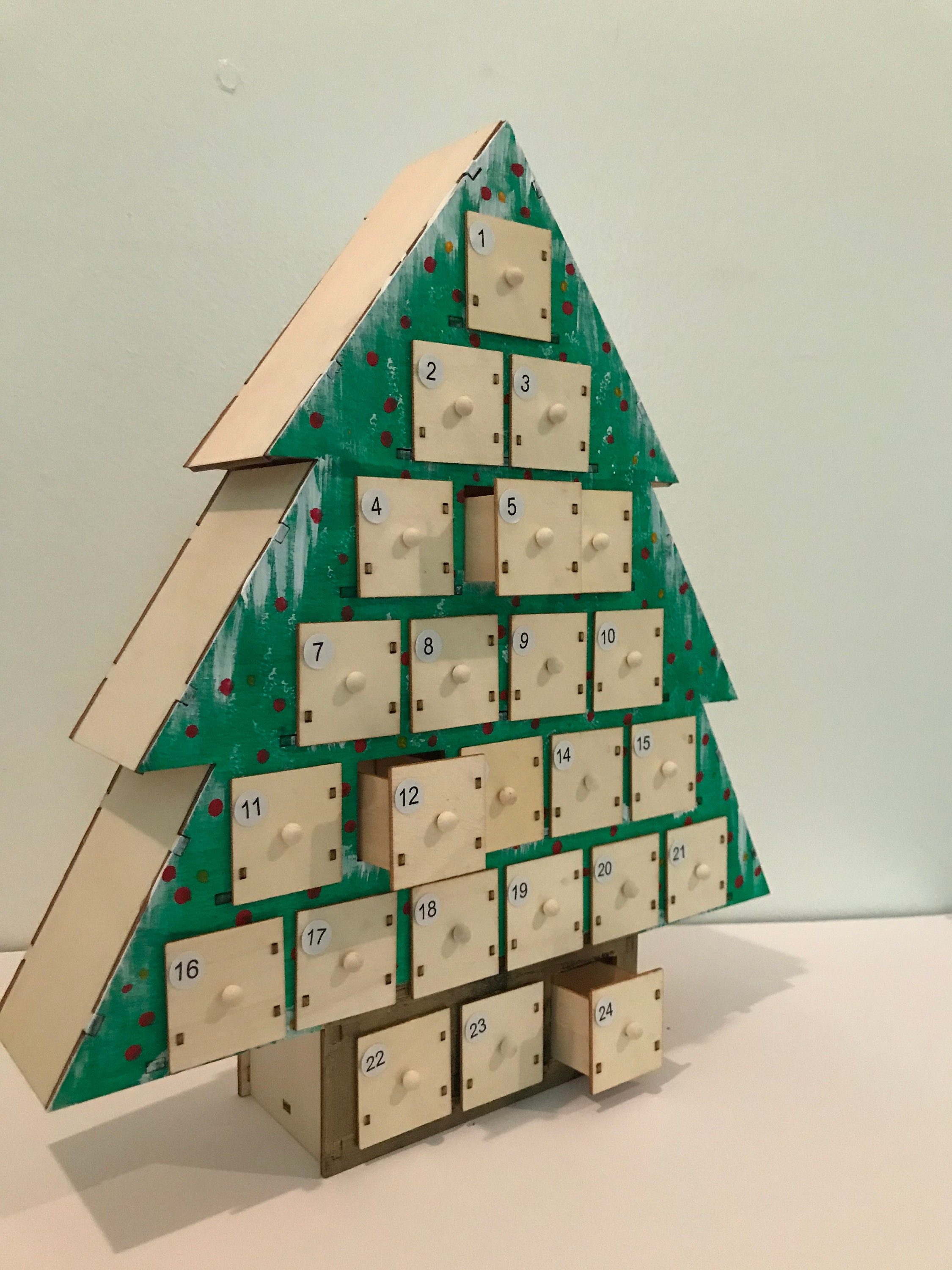 Etsy Wooden Advent Calendar Megan May Etsy Wooden Advent Calendar Megan May