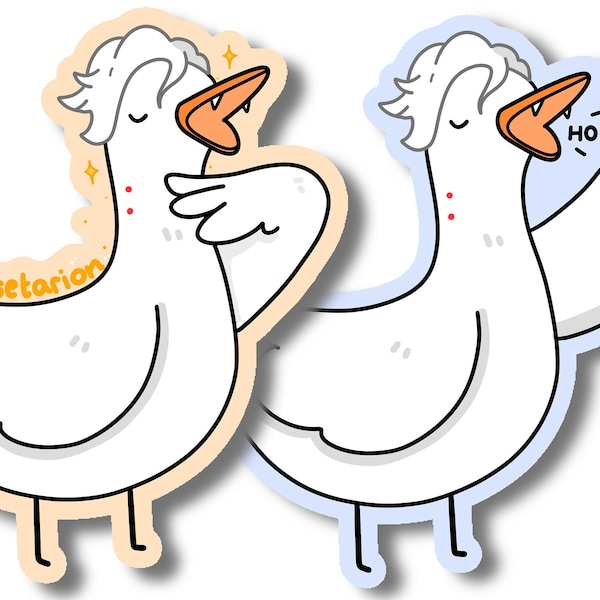 Goosetarion-sticker vinyl | Vampiergans | RPG-stickers