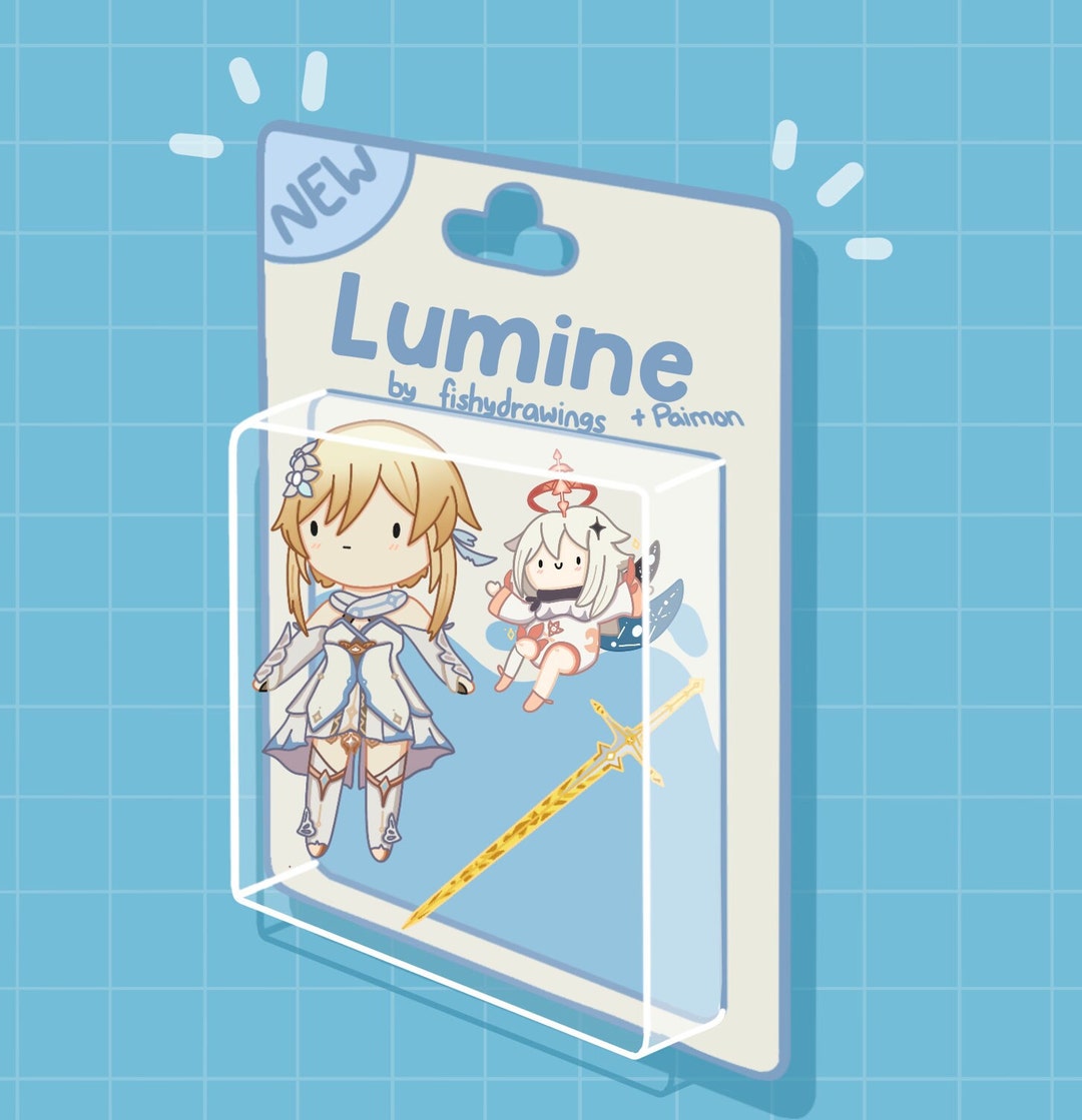 Lumine Genshin Impact Sticker - Etsy