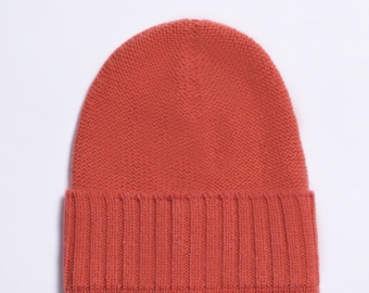 1stAmerican Gorro de Hombre Smooth 100% Cashmere Made in Italy Gorro de Invierno 1st American