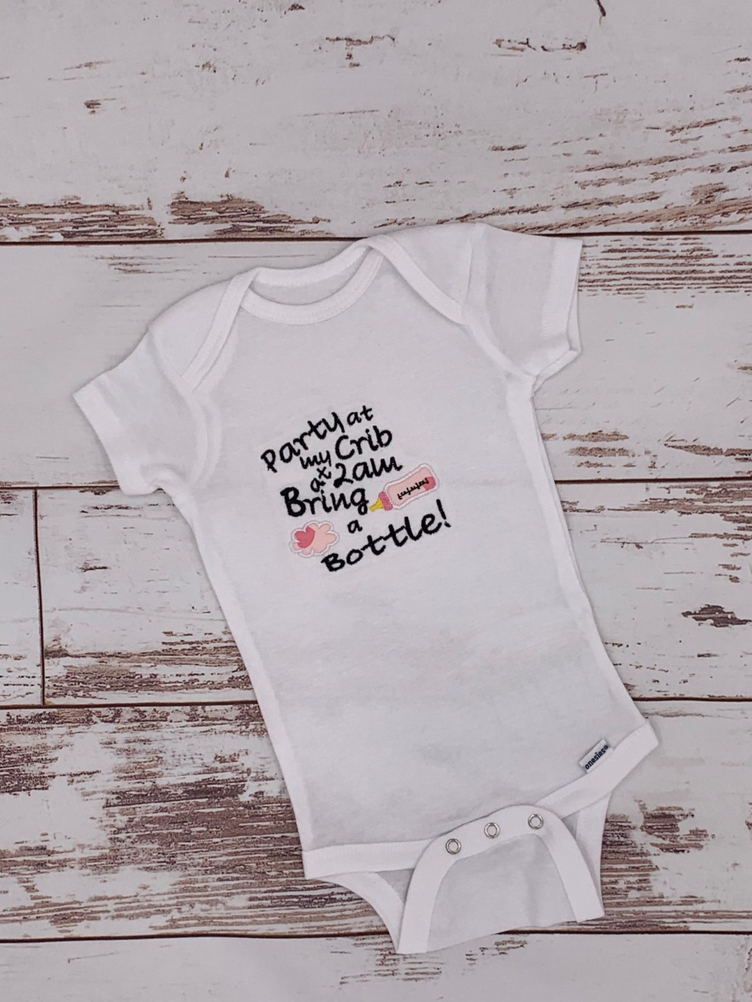Party at My Crib Onesie cute Baby Onesie baby Girl Gift Ideas baby