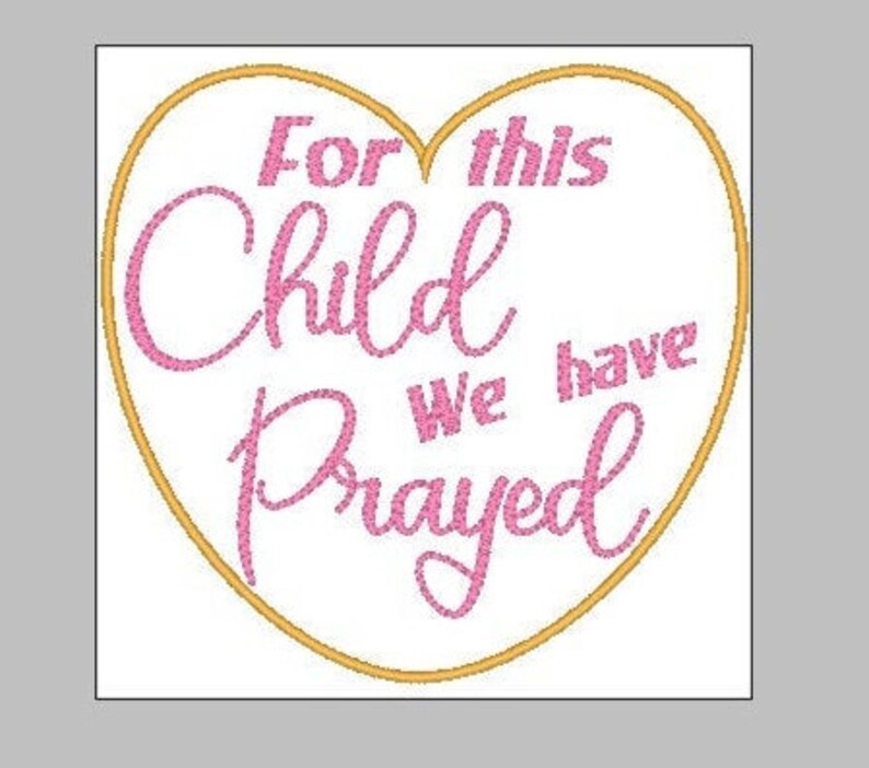 Applique Embroidery Design for Babies baby Designs for Etsy