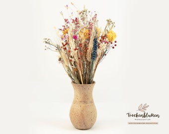 XL Trockenblumenstrauß "Blumenwiese", schicker Blumenstrauß, Arrangement, getrocknete Blumen, haltbar