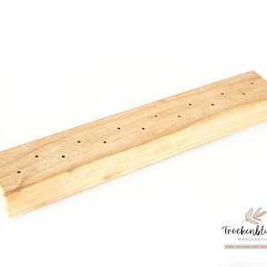 Custom size FlowerBar® Oak wood strip Custom size Individual FlowerBar