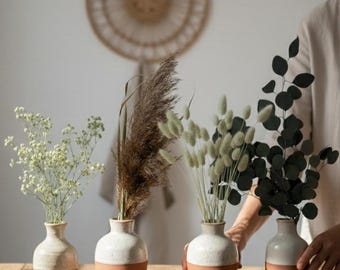 Trockenblumen grün | Glixia, Schleierkraut, Phalaris, Eukalyptus, Weizen | Deko, FlowerBar, Hochzeit & DIY