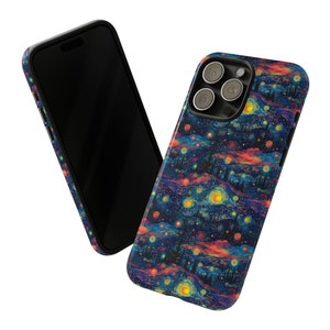 Starry Night Tough Case, iPhone 13, iPhone 15, iPhone 12 Pro, iPhone 11 Pro, Iphone 14, Iphone 8, Iphone 7, pixel, Samsung Galaxy, van gogh