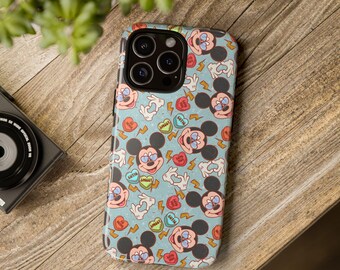 Valentines Boy Mouse Phone Tough Case, iPhone 13, iPhone 12, iPhone 12 Pro, iPhone 11 Pro, Iphone 15, Iphone 14, Samsung, Pixel Case, heart