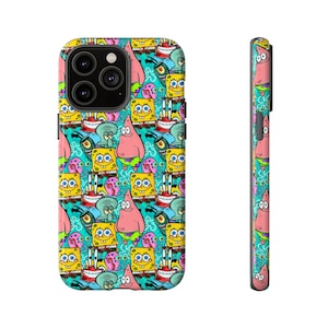 Blue Sea Friends Phone Tough Case, iPhone 13, iPhone 12, iPhone 12 Pro, iPhone 11 Pro, Iphone, Iphone 14, Samsung, Pixel Case, funny gift