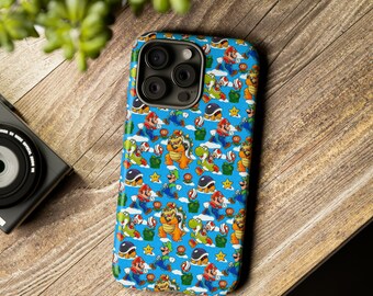 Amigos jugadores Tough Case, iPhone 13, iPhone 12, iPhone 12 Pro, iPhone 11 Pro, Iphone Xr, Iphone 8, Samsung, Galaxy, iPhone 15, google pixel