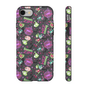 Green Alien Tough Case, iPhone 13, iPhone 12, iPhone 12 Pro, iPhone 11 Pro, Iphone Xr, Iphone 8, Iphone 7, Samsung, Samsung Galaxy, Zim