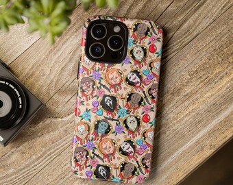 True Crime Friends Phone Tough Case, iPhone 13, iPhone 12, iPhone 12 Pro, iPhone 11 Pro, Iphone 15, Iphone 14, Samsung, Pixel, horrorfilm