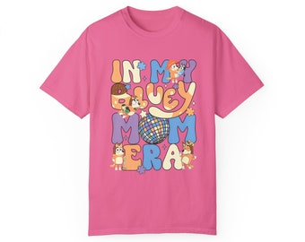 Mom Era Crunchberry Comfort Colors Camiseta unisex teñida de ropa, regalo del día de las madres, regalo de mamá, camiseta de mamá, regalo para ella, retro, mamá heeler