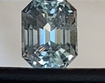 Montana sapphire  4.43mm x 3.45mm. 0.53 carats teal, blue no heat or treatment