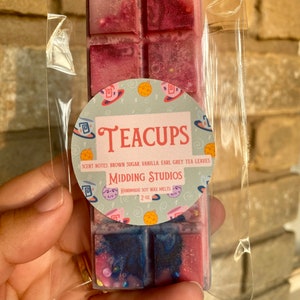 Teacups | Dream It Collection | DISCONTINUED | highly scented wax melt bar