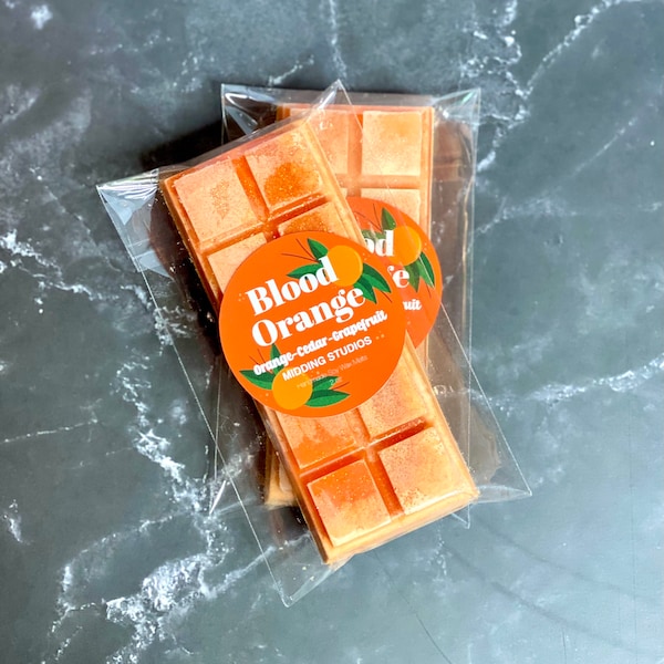 Blood Orange | Original Collection | highly scented wax melt bar