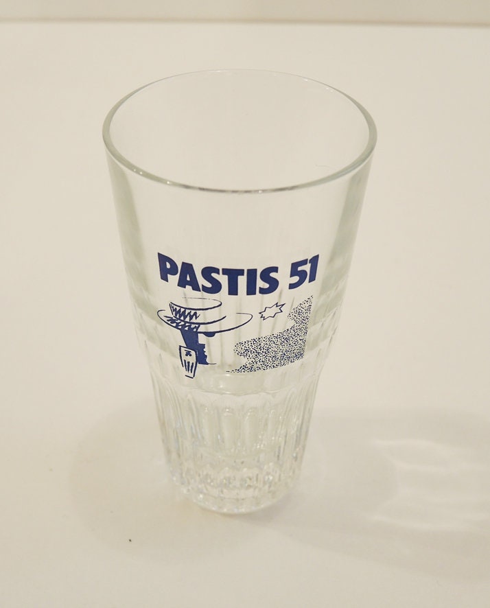 Retro French Pastis 51 Special Edition Glasse