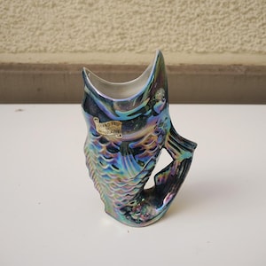 Vintage French Porcelain Fish Jug