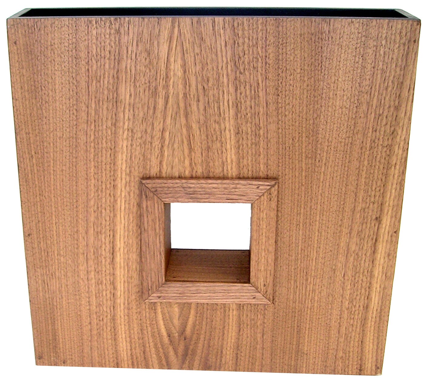 Zebrano Wood Veneer Vase Giant Large