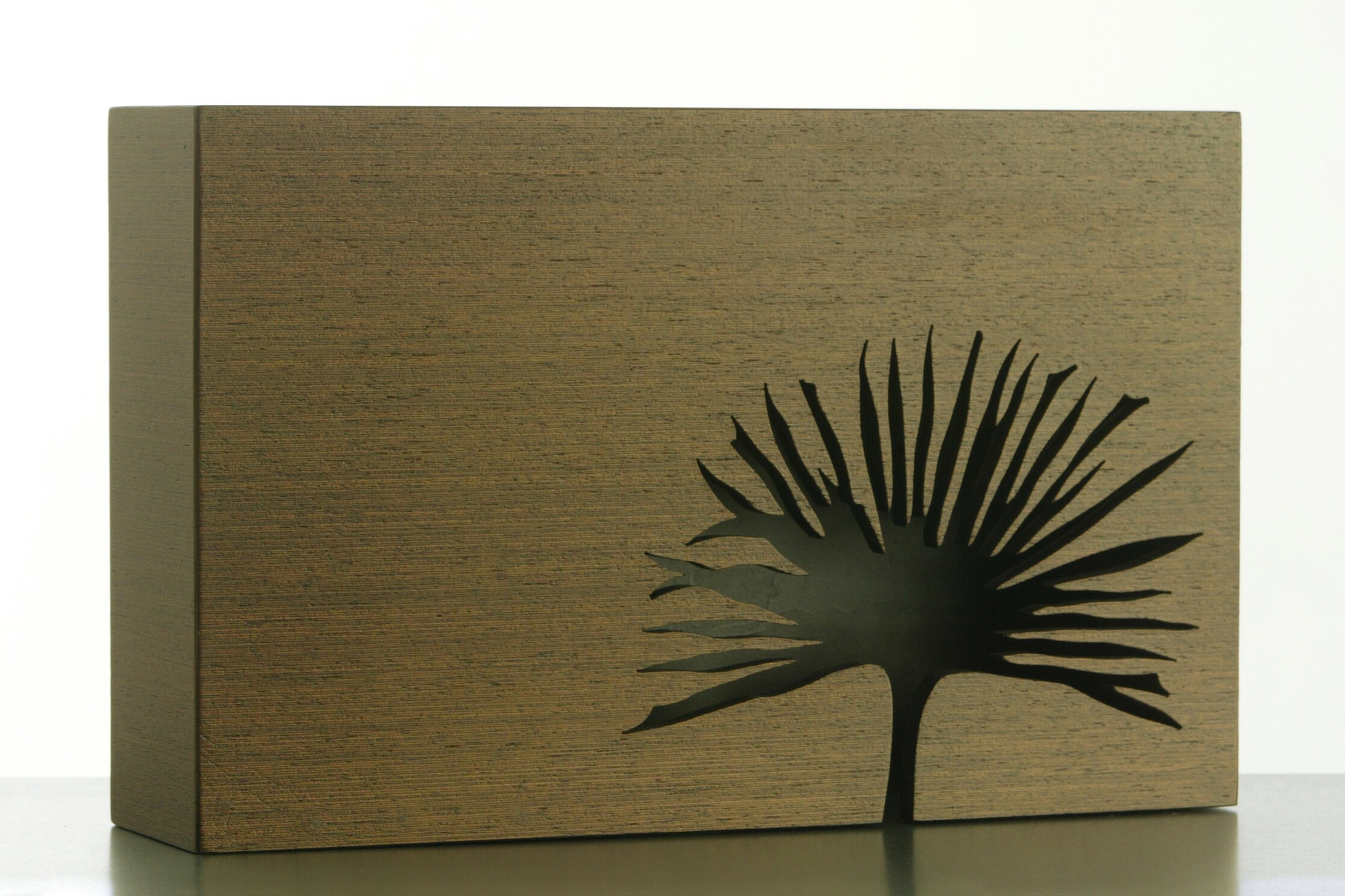 Vase en Bois Papyrus Petit