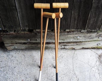 Jeu de croquet en bois - Canada
