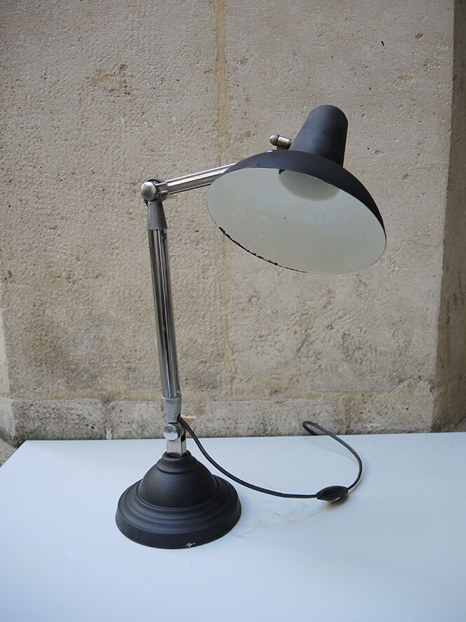 Vintage Articulated Super Chrome' Lamp