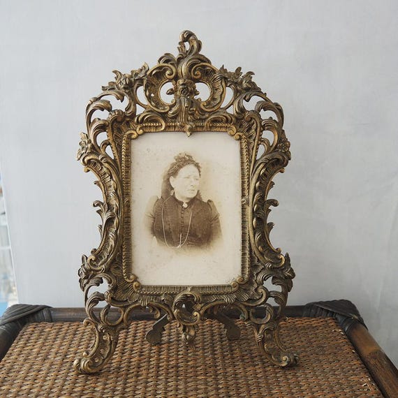 アンティーク雑貨 French l rocaille photo frame. French l rocaille