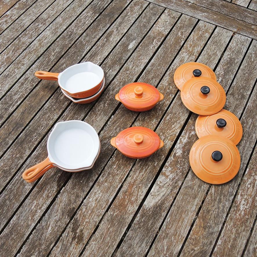 Cocotte le creuset ceramique d'occasion - Arts de la table
