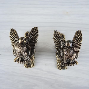 2 Vintage Brass Phenix Door Knobs