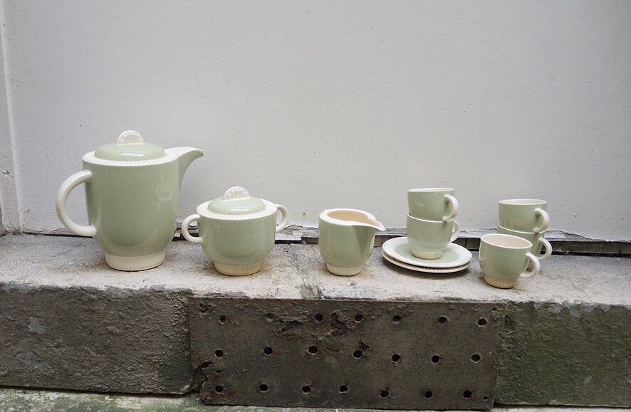 Service de Café en Faïence Ville Français Antique Villeroy & Boch - Modèle Capri