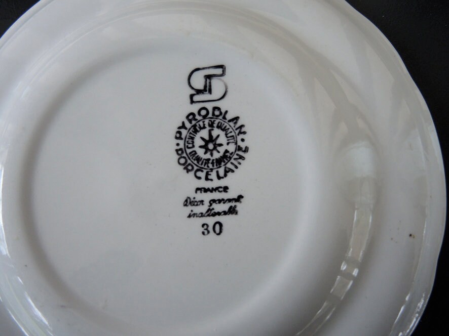 GIEN 飾り皿18.5cm