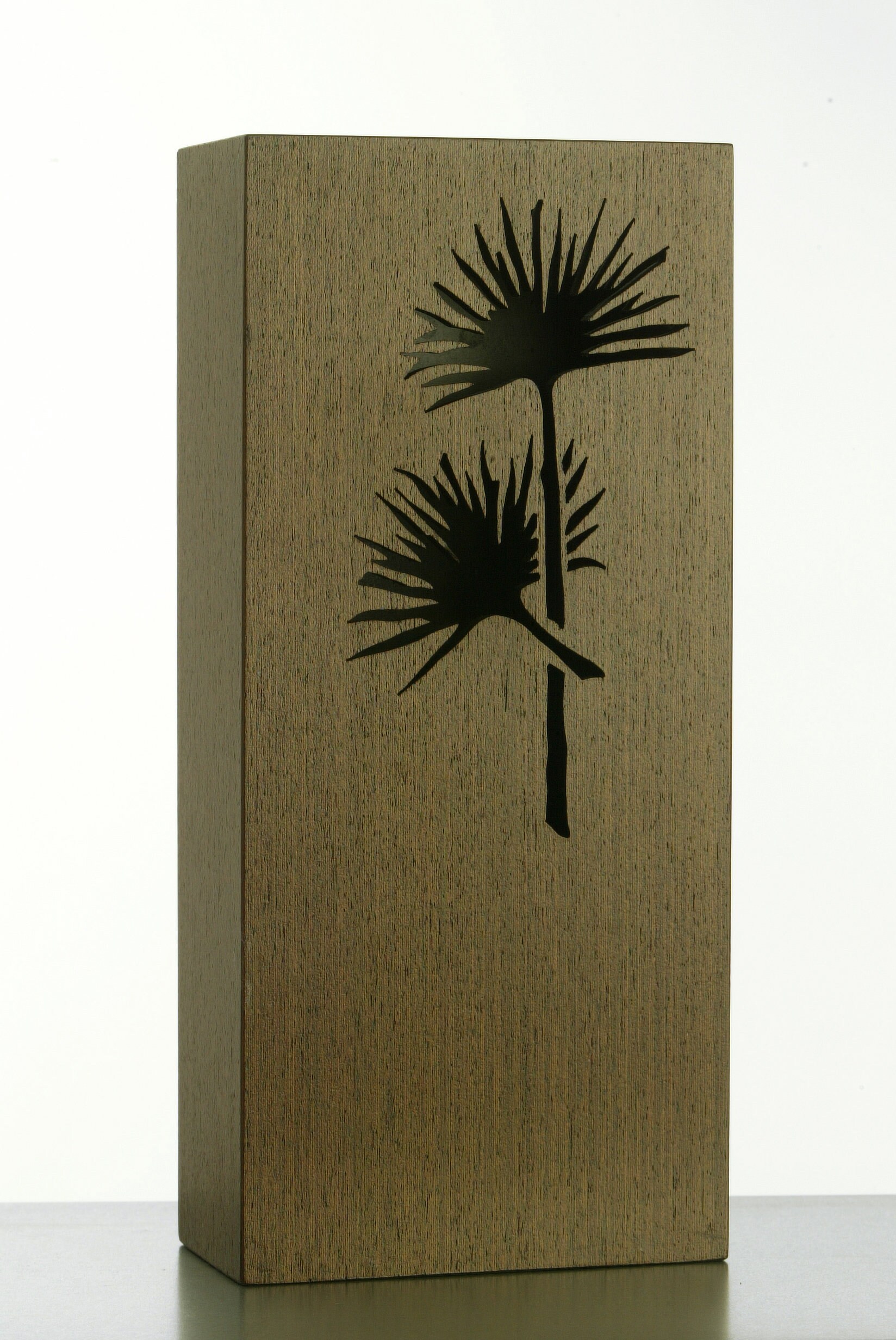 Vase en Bois Papyrus Grand