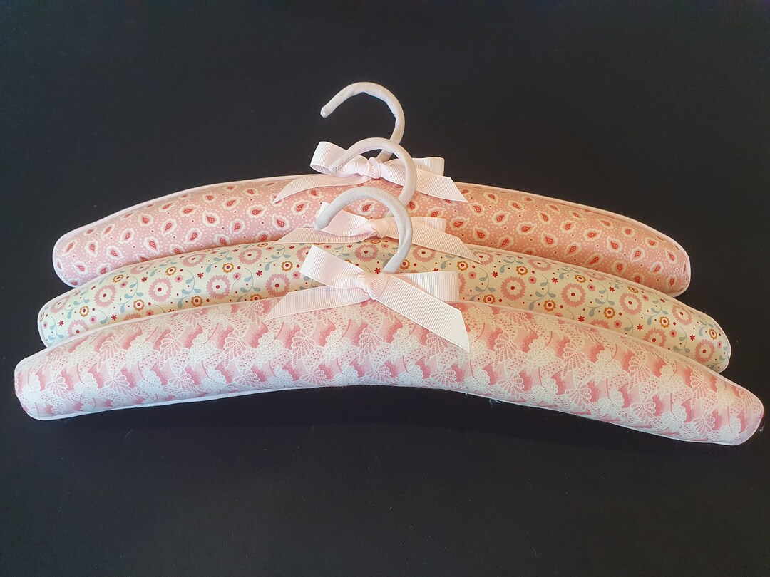 Deluxe Padded Coat Hanger 41cm Long. Etsy Australia