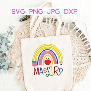 Maestro svg | Spanish Teacher svg | Spanish svg | Spanish Professor png | Spanish svgs for School | Spanish Education svg | Spanish png
